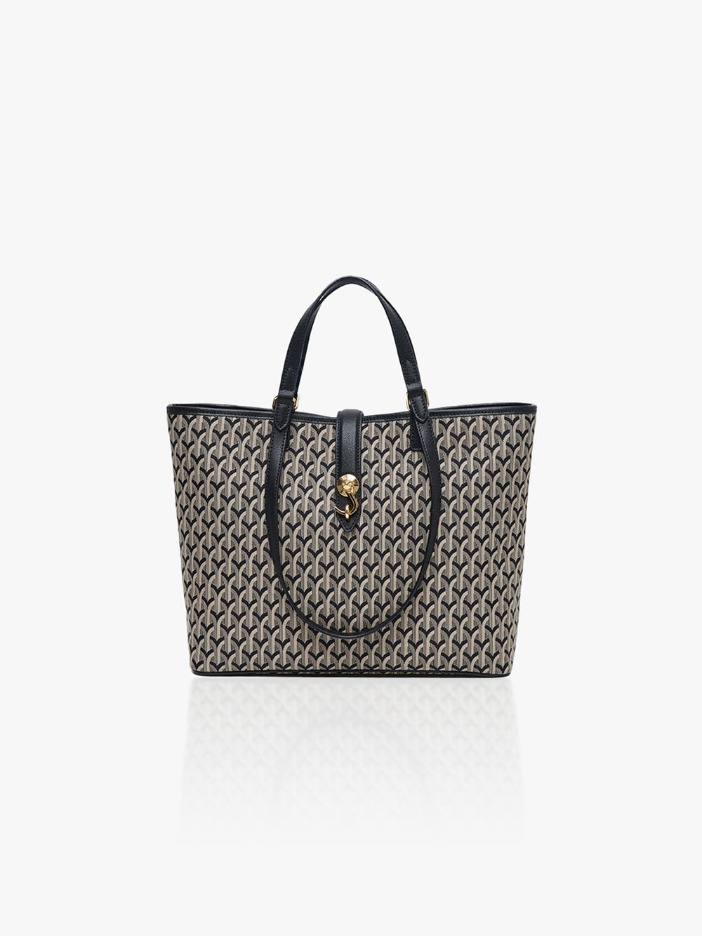 Wanda Shopper Bag_Jacquard Black