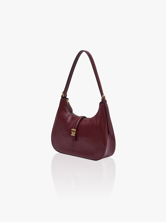 Luna Bag_Solid_Burgundy