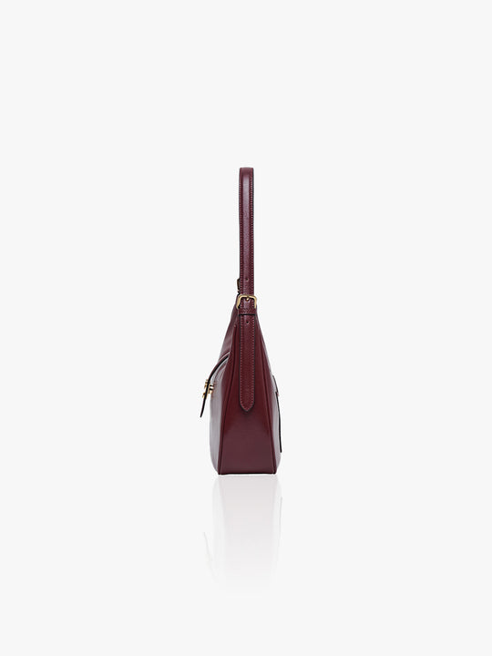 Luna Bag_Solid_Burgundy