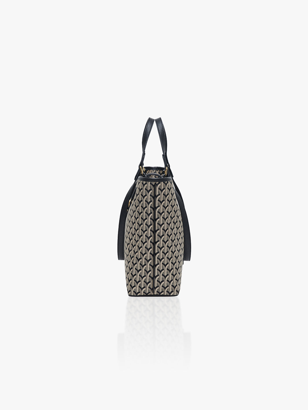 Wanda Shopper Bag_Jacquard Black