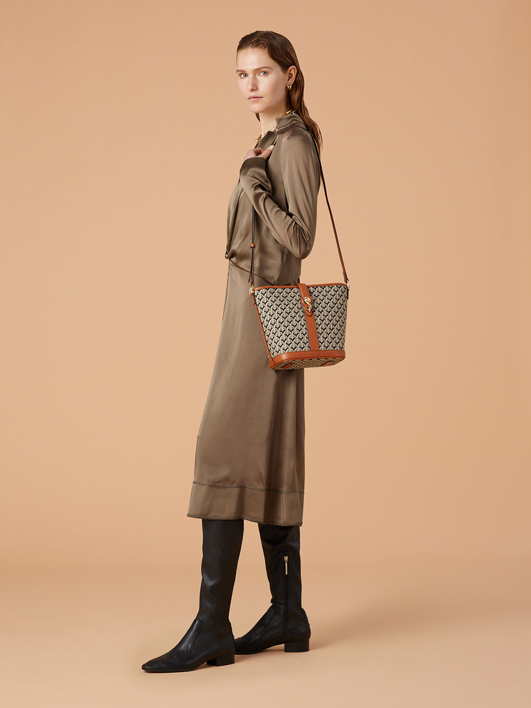 Amas Bag_Jacquard_Camel